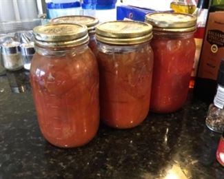 Canned tomatoes- $3 ea