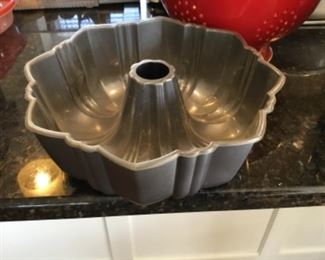Bundt pan with clear liner -$10.00