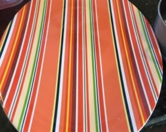 Colorful, large tray - plastic - $10.00