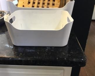 Small plastic bin - $6.00