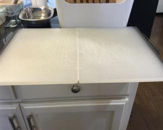 Cutting board - folds to store - $ 12.00
