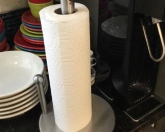 Stainless steel paper towel,holder- $20.00