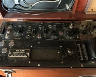 1930s Sanborn Twin-Beam Electrocadiograph machine