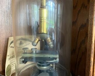 Antique microscope by Ernst Leitz Wetzlar