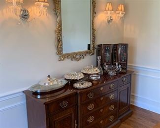 Drexel buffet, sideboard, mahogany 