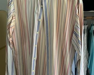 Men’s shirts, sizes M-L—Ralph Lauren, Pink, Brooks Bros and others