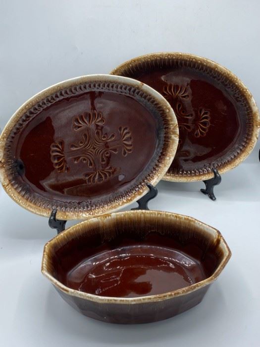 001 McCoy Vintage Drip Stoneware