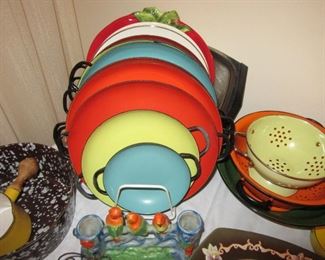 Pam enamel plates