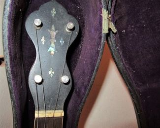 Pam banjo top inlaid