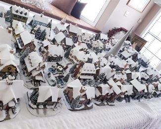 Thomas Kinkade Hawthorne Village Christmas Collection - 53 Villages!