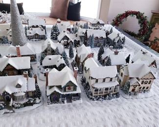 Thomas Kinkade Hawthorne Village Christmas Collection - 53 Villages!
