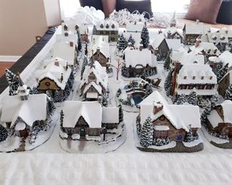 Thomas Kinkade Hawthorne Village Christmas Collection - 53 Villages!