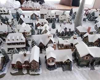 Thomas Kinkade Hawthorne Village Christmas Collection - 53 Villages!