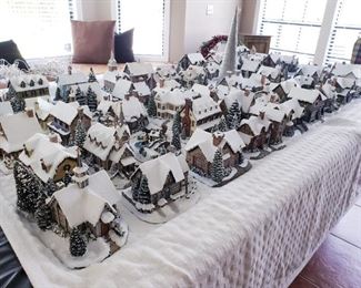 Thomas Kinkade Hawthorne Village Christmas Collection - 53 Villages!