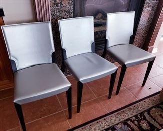 Scan Design Gray / Silver Contemporary Chairs 