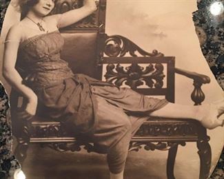 "Alice Day"  Ziegfeld Follies Dancer circa 1909 Bertha Alice Hughes- She danced and was a regular guest at the elite N.Y.C. Chrysler Building Cloud Club located on the 66th, 67th and 68th floors. She acquired this Cloud Club flatware during this time. Her great niece has it and is selling. VERY RARE