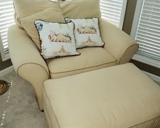 Town & Country Chair and Ottoman