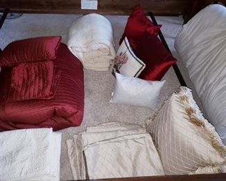 King and Queen bedding 