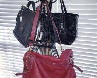 Charles Jourdan bag, Coach bag, Anne Klein Bag