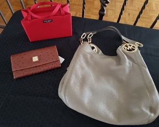Kate Spade Purse, Michael Kors Bag,  Dooney & Bourke Wallet
