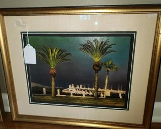 St Augustine Fl Bridge of Lions art by Victor Kowal