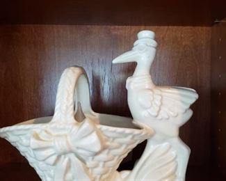 Haeger signed ceramic baby lamp