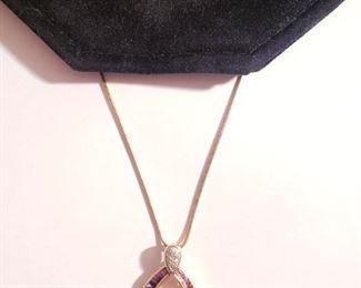 H. Stern 18k Gold Rainbow Multi Colored Gemstone Necklace 