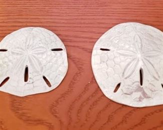 Sterling silver heavy sand dollars by Reed & Barton,  trophys for golf tournaments in Ponte Vedra Beach Fl