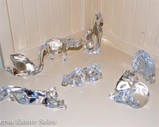 Baccarat Figurines