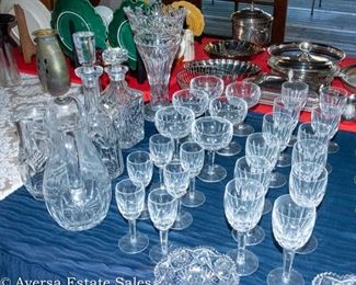 Vintage Crystal including Waterford