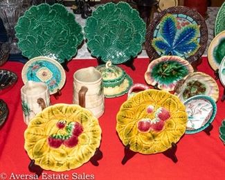 Majolica - Vintage and Repro