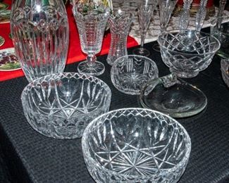 Vintage Crystal including Waterford