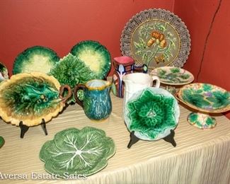 Majolica - Vintage and Repro