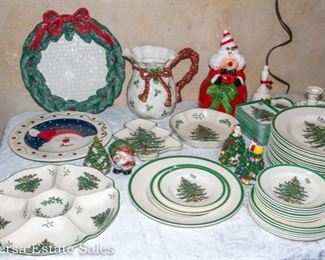 SPODE Christmas Dinnerware