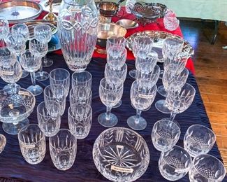 TABLE full of WATERFORD
