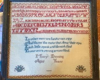 Antique Sampler