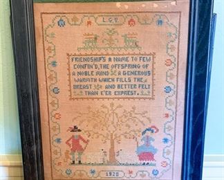 Antique Sampler