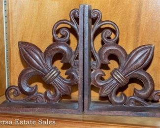 Cast Metal Bookends