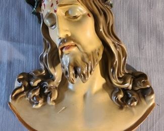 JESUS with Crown of Thorns - ECCE HOMO (wall Hanger)