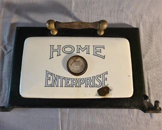HOME Enterprise Metal and Cast Iron Oven Lid (wall hanging)