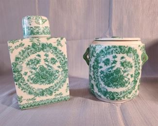 VINTAGE - Floral Canisters