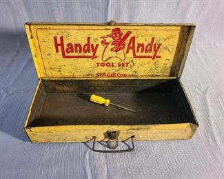 Handy Andy Metal Tool Box