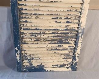 Distressed Shutter