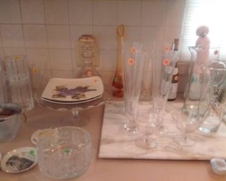 glassware vintage