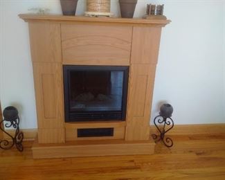 electric fireplace can run with heat or without $175 or best offer come get it today