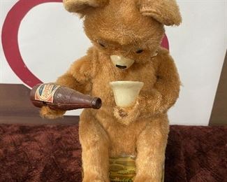 Battery Operated Cola Drinking Bear