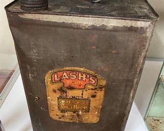 Early Lash's Root Beer Can