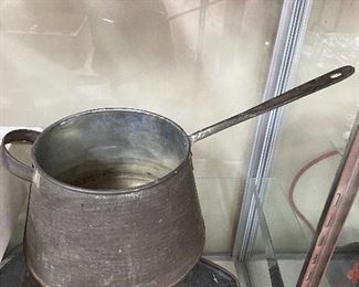 Early Kreamer Tinware Pot