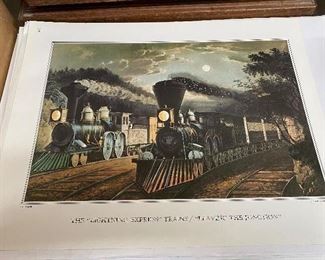 Assorted Train and Various Prints