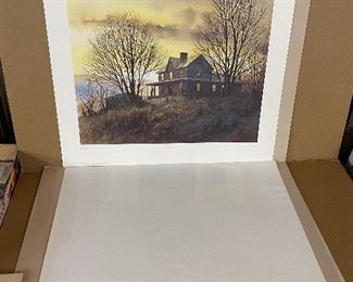 Jim Gray 1989 "Early to Rise" Print